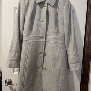 J. Crew Factory Gray Blazer Classic Wool Blend